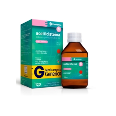 ACETILCISTEINA 20MG PED 120ML