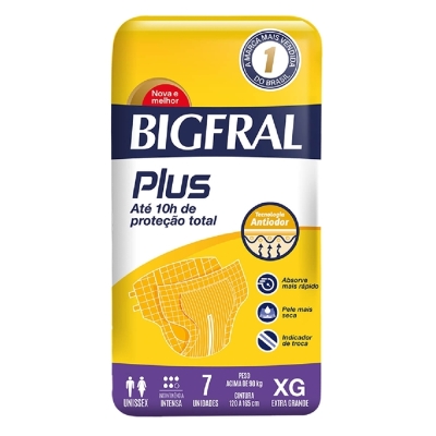 Fralda ger bigfral plus regular xg 7un