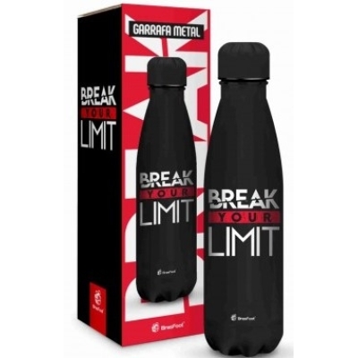 Garrafa termica metal neo break your limit 500ml