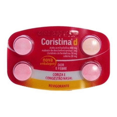 Coristina d pro 400mg+4mg+4mg 4cpr