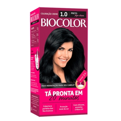 BIOCOLOR MINI KIT 1.0 PRETO PECA-CHAVE