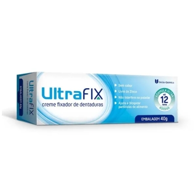 ULTRAFIX CREME FIXADOR SEM SABOR 40GR