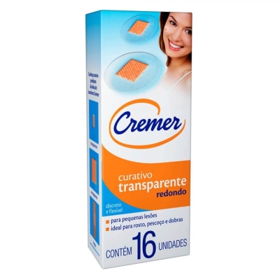 Curativo cremer transparente 16un