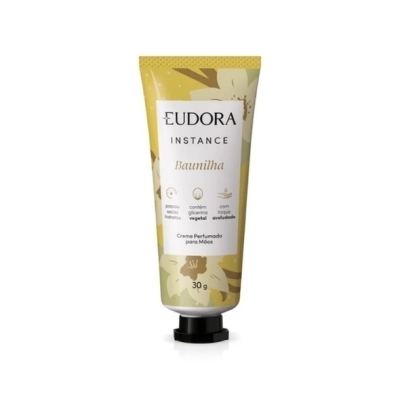 CREME PARA MÃOS INSTANCE BAUNILHA 30ML