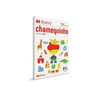 PAPEL CHAMEQUINHO A4 100 FOLHAS