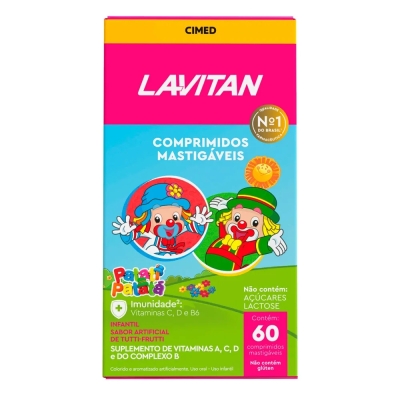 Lavitan kids tutti frutti 60cpr