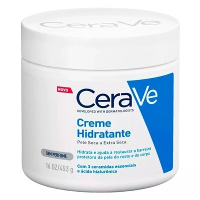 Cerave cr h sem perfume extra seca 453gr