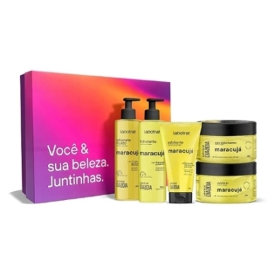 KIT LABOTRAT EXPERIENCIA DE BANHO MARACUJA - 5 ITENS 