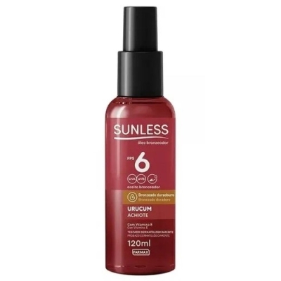 Oleo bronzeador urucum sunless fps2 120ml