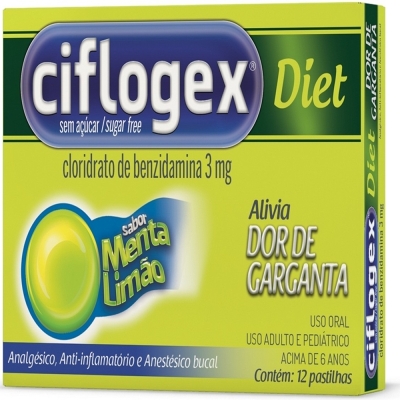 Ciflogex diet menta limao 12past