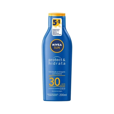 PROTETOR SOLAR FPS30 NIVEA SUN PROTECT E HIDRATA 200ML