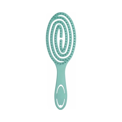 ESCOVA DE CABELO RICCA SHOWER FLEX TURQUESA