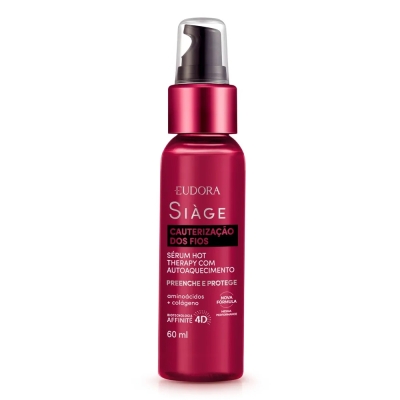 SERUM CAPILAR SIAGE HOT THERAPY CAUTERIZAÇÃO DOS FIOS 60ML