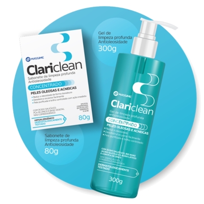 CLARICLEAN GEL CONCENTRADO 300GR + SABONETE 80GR