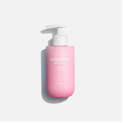 Creamy emulsao de limpeza 200ml