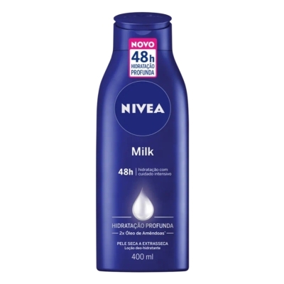 Locao hidratante nivea milk pele extra seca 400ml