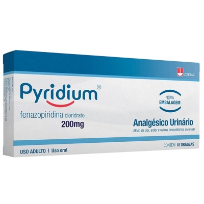 Pyridium 200mg 18cpr