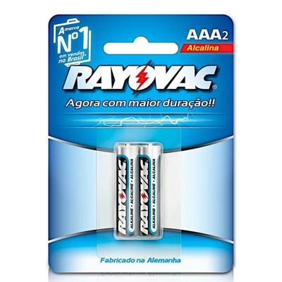 Pilha rayovac alc aaa2