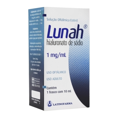 Lunah 1mgml sol oft 10ml